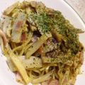たけ☆'s cooksnap of when they made エリンギとベーコンのパスタ.