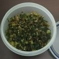 みがつくひと's cooksnap of when they made ご飯がススム!!カブの葉のスタミナ炒め♡.