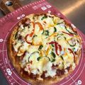 kookuro's cooksnap of when they made トマト煮で簡単☆リメイクピザ.