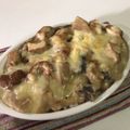 papikun's cooksnap of when they made おでんリメイク♪和風みそグラタン.