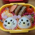 やーちゃんとシュシュ's cooksnap of when they made ちゅーちゅー♪ねずみちゃん＊キャラ弁.