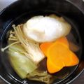 ともりここ's cooksnap of when they made 鶏肉と白菜のお雑煮【お正月】.