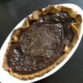 msk0530's cooksnap of when they made ☆簡単☆　チョコプリンタルト♬.