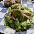 たなか家's cooksnap of when they made 超簡単！キャベツ大量消費☆アボカド肉炒め.