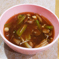 しじみごはん's cooksnap of when they made 厚揚げと小松菜の味噌汁.