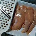 クックBNQ5PD☆'s cooksnap of when they made 今までに無かった簡単ささみ 筋の取り方★.