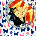 ふたごゆき's cooksnap of when they made りんごと黒豆きなこヨーグルト.