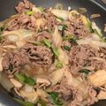 初めての育児生活's cooksnap of when they made おうちの牛丼.