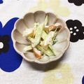 マーシ☆'s cooksnap of when they made かずのことカニかまサラダ.