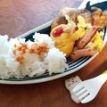 キャシーキャサリン's cooksnap of when they made 忙しい朝に☆簡単☆ポークビッツ＆卵炒め.