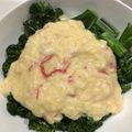 樽美酒ちゃき's cooksnap of when they made ブロッコリーのかに玉あんかけ.