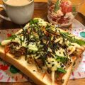 中村ベーカリー's cooksnap of when they made きんぴらに、＋スナップエンドウトースト.