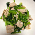 ____0027's cooksnap of when they made 小松菜と豚しゃぶの胡麻しょうが和え.
