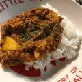 すーころん's cooksnap of when they made チキンキーマカレー★時短で本格インド風.
