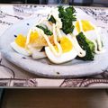 amm46's cooksnap of when they made ブロッコリーとゆで卵サラダ和え物お弁当に.