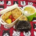 蕎麦の華's cooksnap of when they made ぽりっと食感♪シーチキンマヨおにぎり.