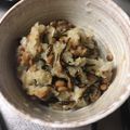 pili0801's cooksnap of when they made 塩昆布おろし納豆.