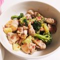 うぅこちゃん's cooksnap of when they made 鶏とブロッコリーのさっぱり梅マヨ炒め.