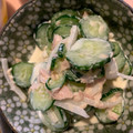 ♬タ〜リラリラ〜♬'s cooksnap of when they made 混ぜるだけ！きゅうりとツナのマヨサラダ.