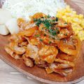 ゆき５'s cooksnap of when they made 簡単！ポークチャップ♥.