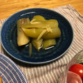ひろと＾＿＾ママ's cooksnap of when they made 茄子の冷たいだし浸し.