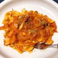 あいまるち's cooksnap of when they made 海老のトマトクリームパスタ.
