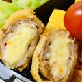 U☆kaoru's cooksnap of when they made 油フライパン1cm！豚こまチーズとんかつ.