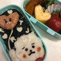ミコーV's cooksnap of when they made BT21♡簡単可愛い♡キャラ弁♡No.4.