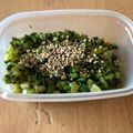 つくしS's cooksnap of when they made 大根の葉っぱのごま油炒め.