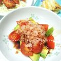 ミニcooking's cooksnap of when they made ☆簡単☆アボカドのおかかわさび醤油.