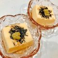 ゆにこーん☆'s cooksnap of when they made 玉子豆腐のワサビのっけ♪.
