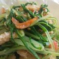 ykkkk's cooksnap of when they made ズボラ水菜と油揚げの炒め物冷凍OK.