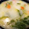U22D0☆くろまめ's cooksnap of when they made ✳︎簡単✳︎白菜のミルクスープ✳︎.