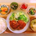 ♡wday♡'s cooksnap of when they made 簡単照り焼きハンバーグ☆ロコモコ丼にも.