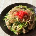 よこ耳ねこ's cooksnap of when they made ゆず胡椒＋めんつゆで焼きうどん★大人味.