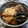 よこ耳ねこ's cooksnap of when they made 厚揚げと里芋、しいたけ、こんにゃくの煮物.