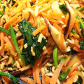 あひまびねき's cooksnap of when they made 大根菜の炒め物.
