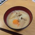黄色いワーゲン's cooksnap of when they made 京都の実家の味。定番白味噌雑煮♪.