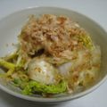 ＊ぱぴよん＊'s cooksnap of when they made シャキシャキ白菜で柚子胡椒風味のおひたし.