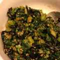 ぺえす's cooksnap of when they made 菜飯のもと(大根葉炒め).