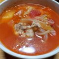 asacook03's cooksnap of when they made 脂肪燃焼スープ.