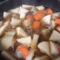 クックE5JDXE☆'s cooksnap of when they made 大根、にんじん、里芋と油揚げの煮物.
