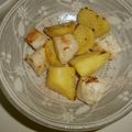 白いぐれーぷ's cooksnap of when they made バター香る♪　薩摩芋と鶏の味噌炒め.