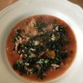 Yokchina's cooksnap of when they made 野菜ソムリエのイタリアンな七草粥.