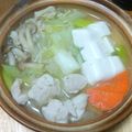まん丸みかリン's cooksnap of when they made 冷蔵庫の野菜と肉と豆腐で一人鍋✨☺⛄.
