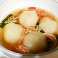 nana_tenjo's cooksnap of when they made 蕪とカニかまのあんかけ煮.