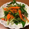 ★りなんち★'s cooksnap of when they made 三つ葉とにんじんの塩昆布ナムル.