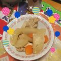 lukumomo's cooksnap of when they made ＊圧力鍋＊手羽元と大根の煮物＊.