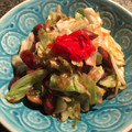 栗丸うさぎ's cooksnap of when they made 焼肉のたれで簡単☆キャベツときのこ炒め.