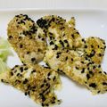 kotorinpi's cooksnap of when they made ささみのごままぶし焼き　カレー粉でね.